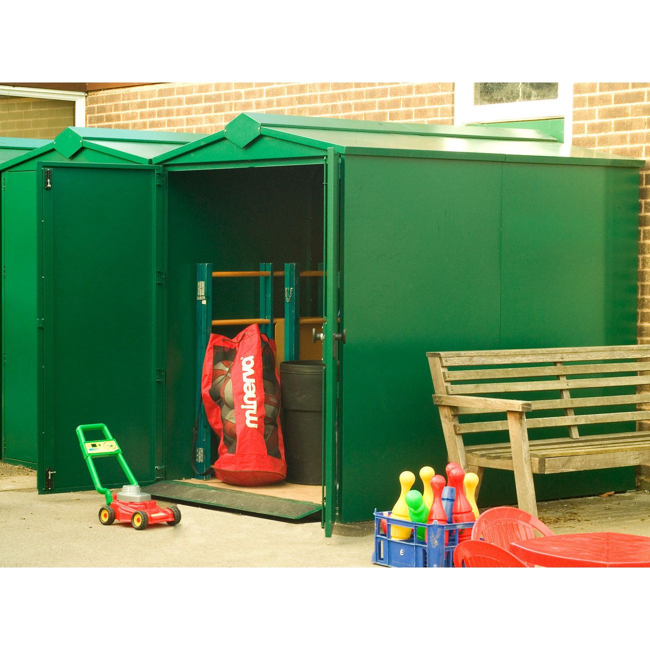 Asgard 5x7 Metal Shed (Centurion) - Police Preferred Specification