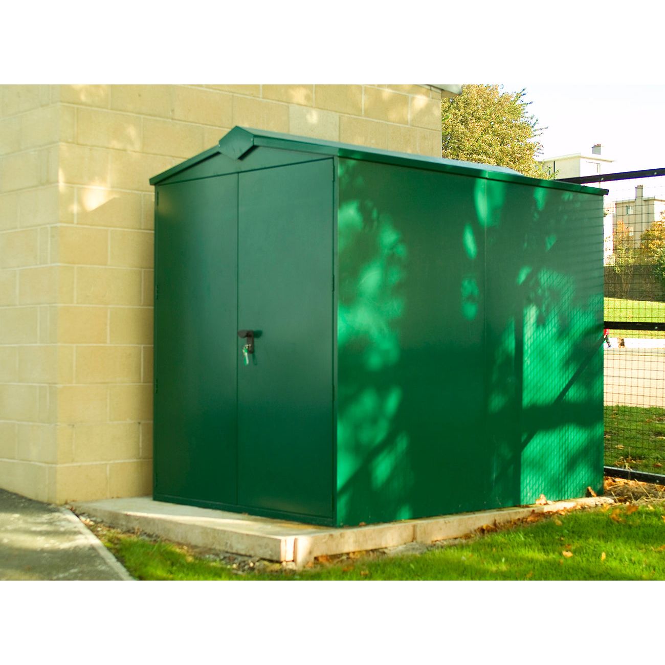 Asgard 5x7 Metal Shed (Centurion) - Police Preferred Specification