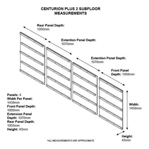 Asgard Protective Wooden Subfloor for The Centurion P2