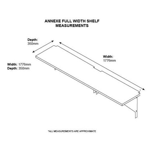 Asgard Annexe & Addition Full-Width Shelf
