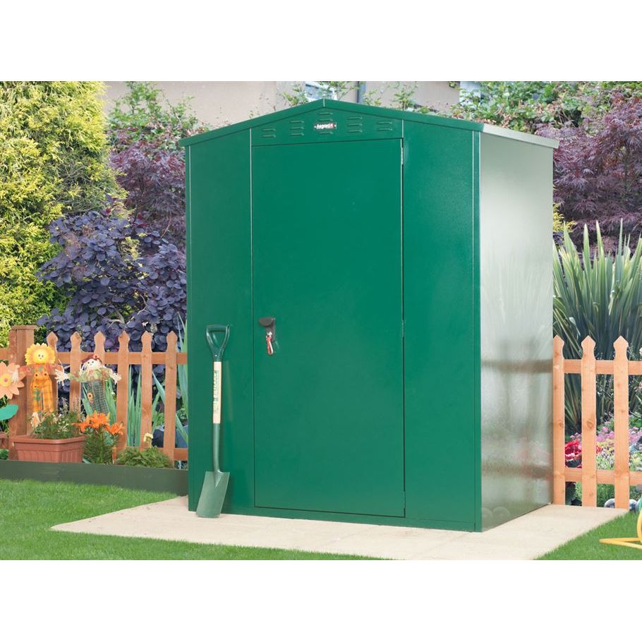 Asgard 5’2” x 3’7” Metal Garden Shed - Flexistore 1511