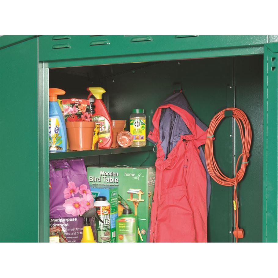 Asgard 5’2” x 3’7” Metal Garden Shed - Flexistore 1511