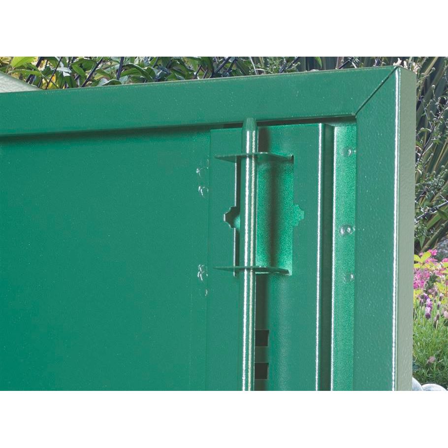 Asgard 5’2” x 3’7” Metal Garden Shed - Flexistore 1511