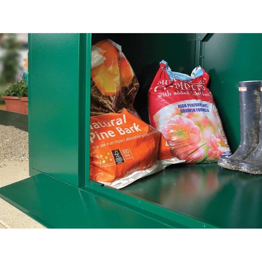 Asgard 5’2” x 3’7” Metal Garden Shed - Flexistore 1511