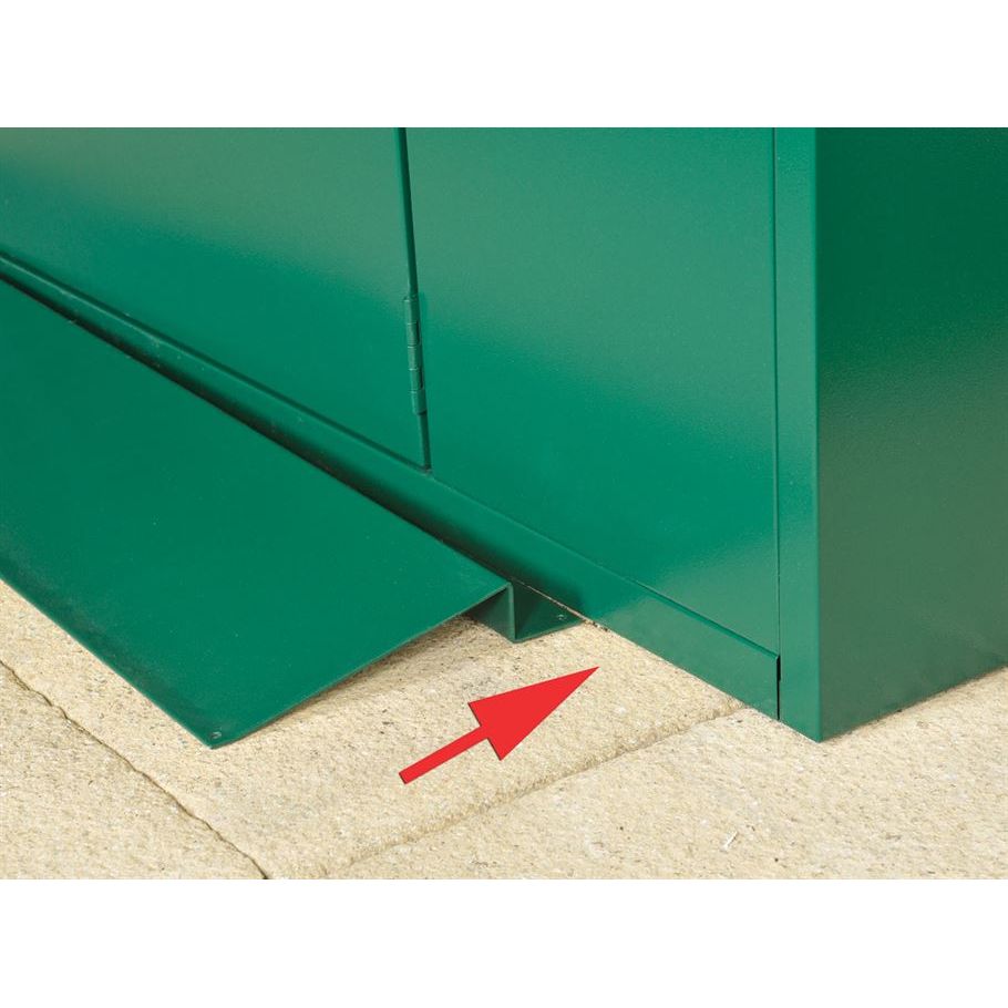 Asgard 5’2” x 7’3” Metal Garden Shed - Flexistore 1522