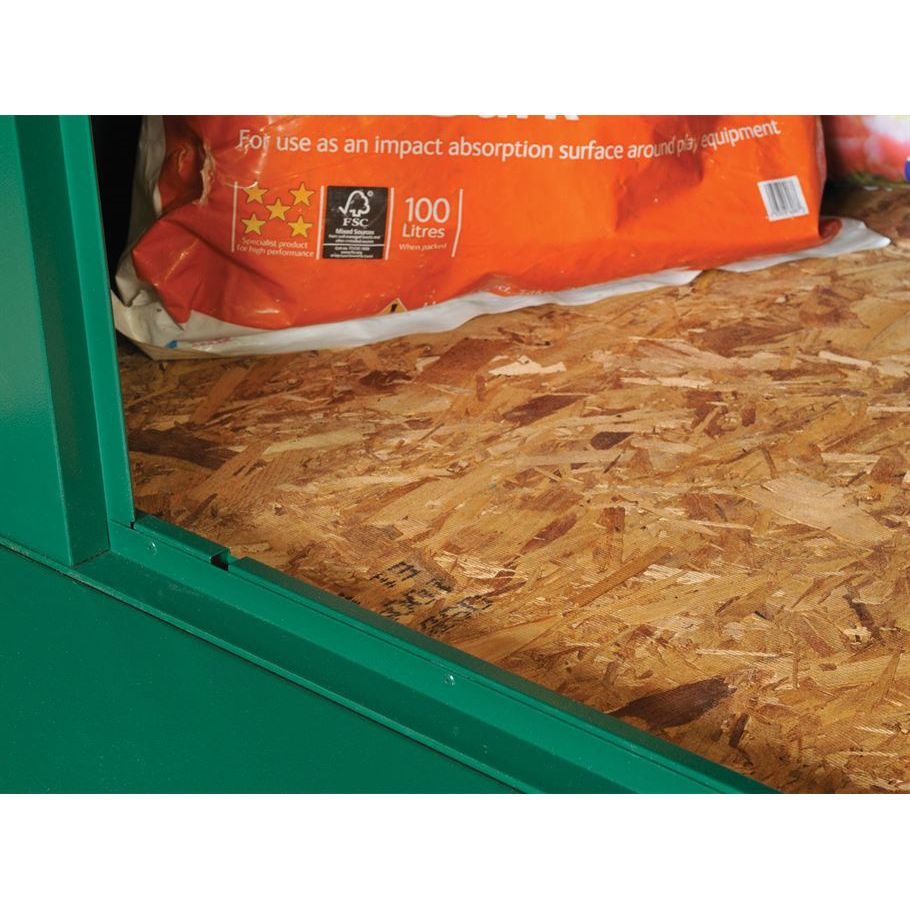 Asgard 5’2” x 7’3” Metal Garden Shed - Flexistore 1522