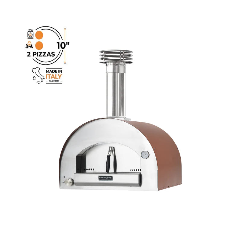 Fontana Margherita Hybrid Build In Gas & Wood Pizza Oven