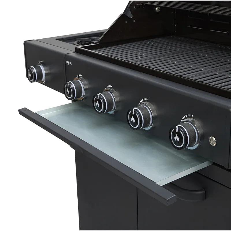 GRLLR Prime G4S 4 Burner Gas Barbecue with Side Burner