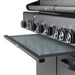 GRLLR Outdoor Kitchen - L Shape 5 Burner Grill including Fridge Sink and kamado Units
