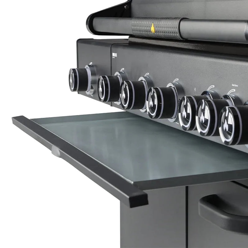 GRLLR Outdoor Kitchen - L Shape 5 Burner Grill including Fridge Sink and kamado Units