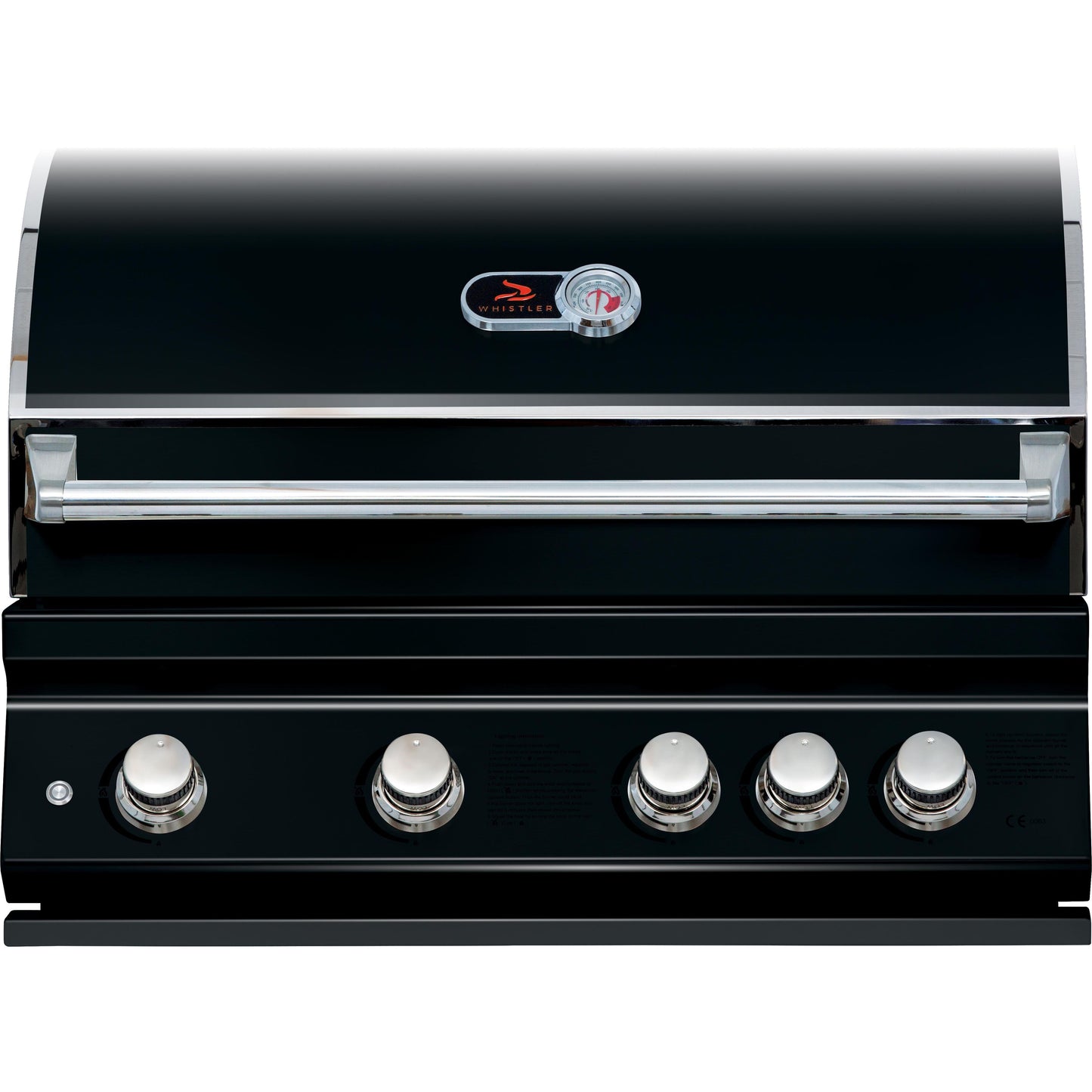 Whistler Grills Black Silk Burford 4 Built In BBQ Grill | Free Cover + Rotisserie