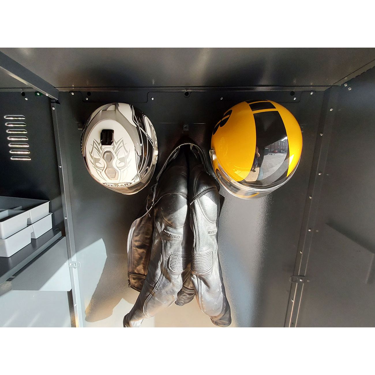 Asgard Motorcycle Storage Garage 7’4” x 14’6” - Police Preferred Specification