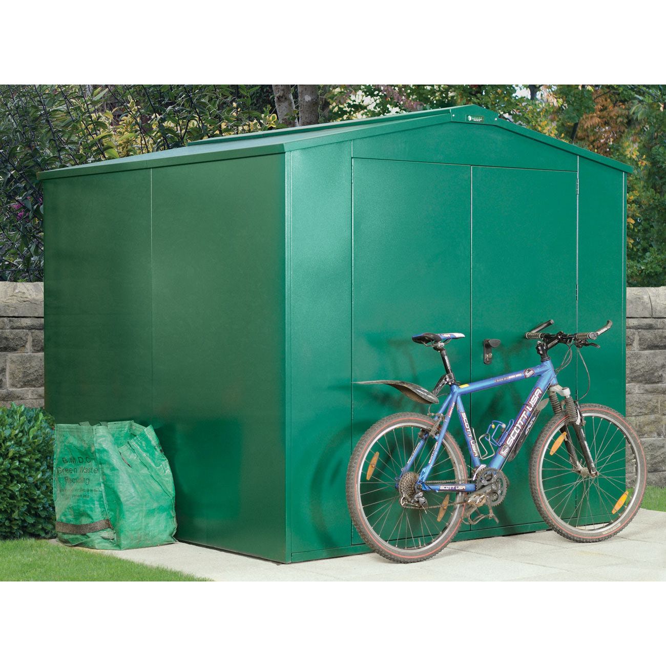 Asgard 7x7 Metal Shed (Gladiator) - Police Preferred Specification