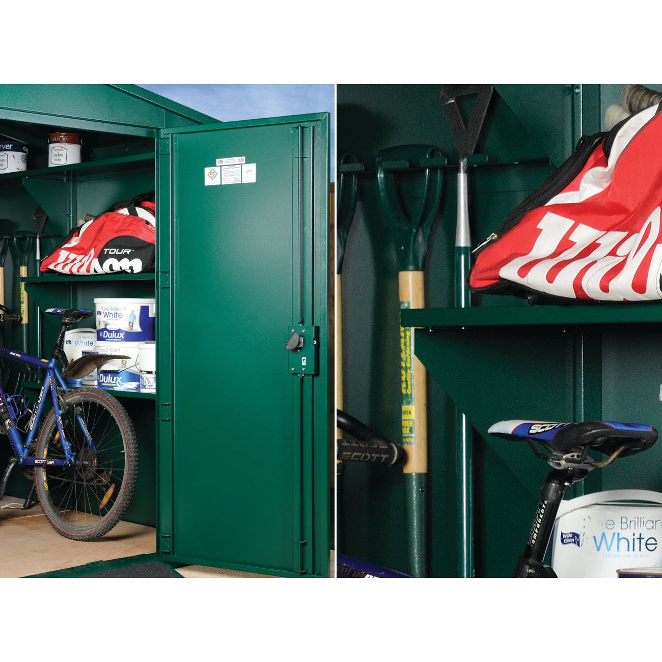 Asgard 7x7 Metal Shed (Gladiator) - Police Preferred Specification