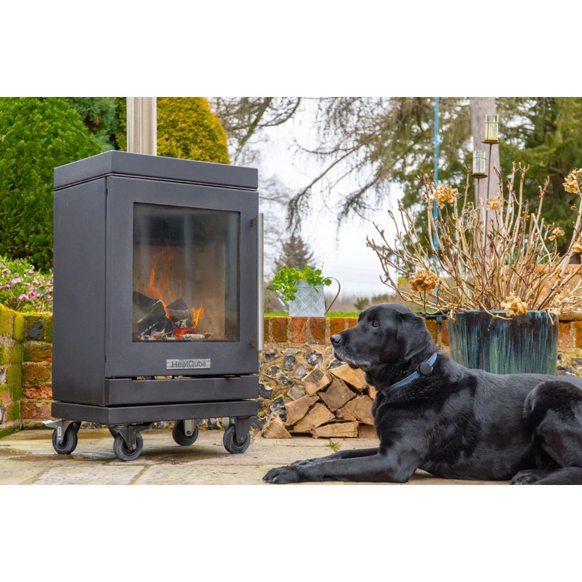 HeatQube Heater Only: 4-Wheel Base