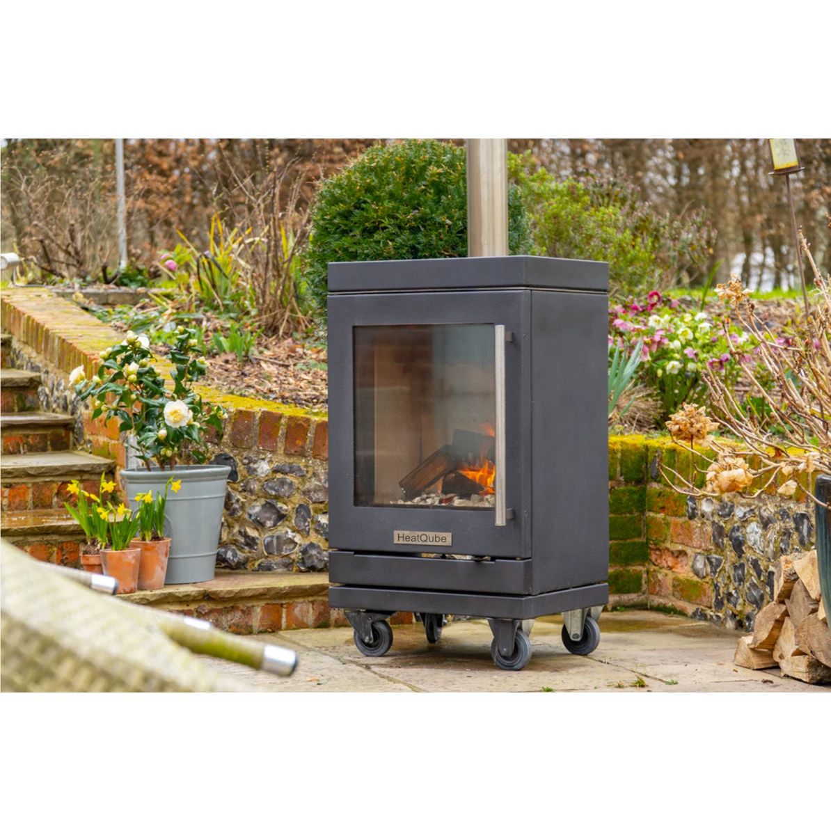 HeatQube Heater Only: 4-Wheel Base