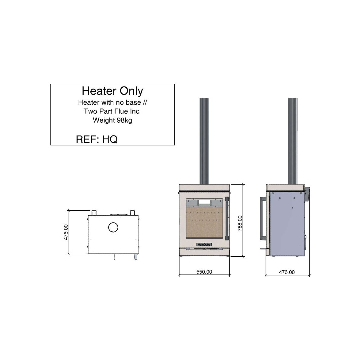 HeatQube: Heater Only
