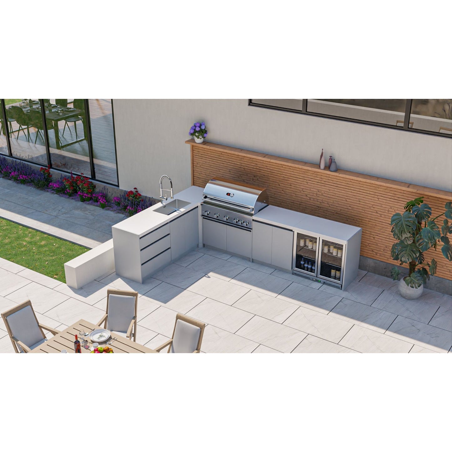 Whistler Grills - Fairford 90 Degree Corner Unit 63.5cm