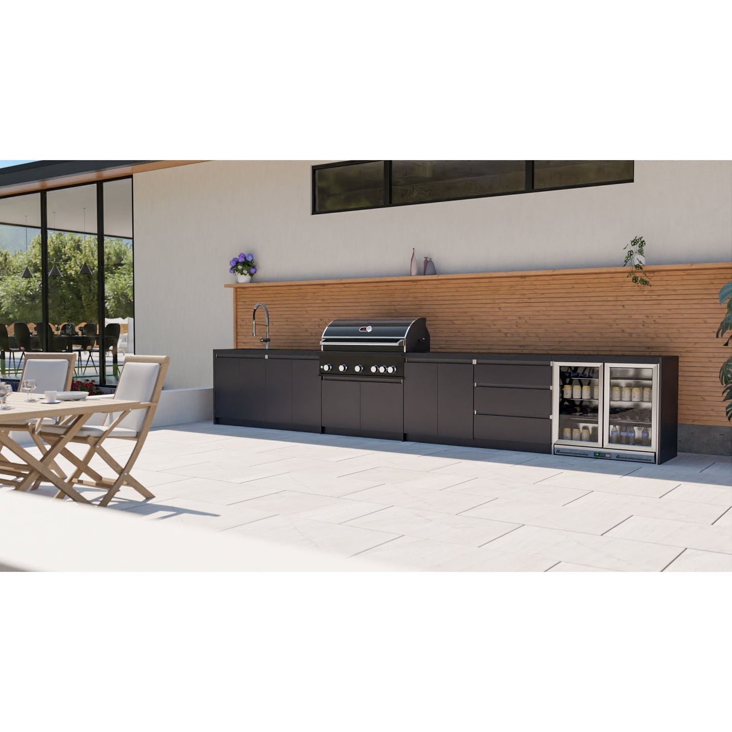 Whistler Grills - Fairford Gas Bottle and Bin Unit