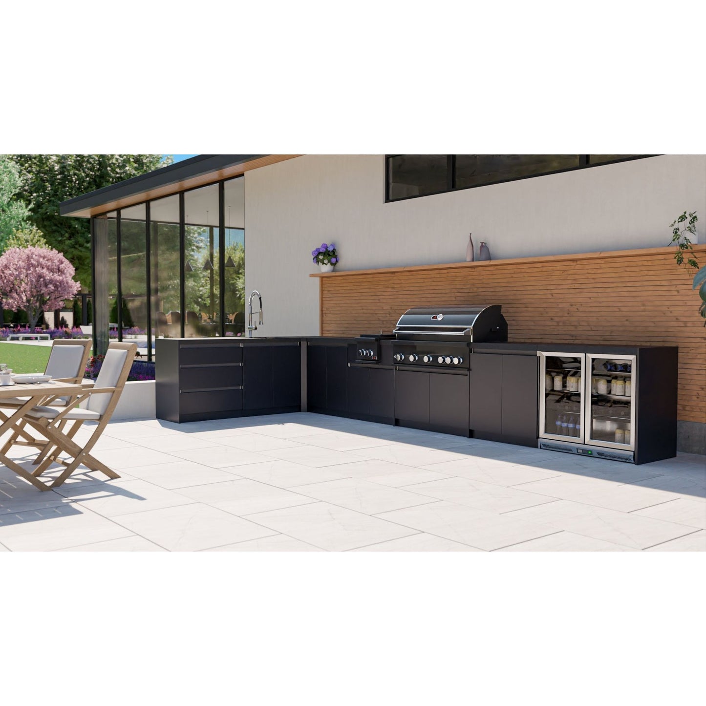 Whistler Grills - Fairford Triple Drawer Unit 80cm