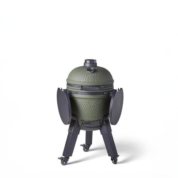 Moddern Kamado Aluminum base, Legs with wheels and side-shelves