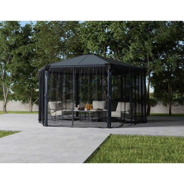 Canopia Roma / Monaco Hexagonal Gazebo Netting Set - Gazebo Accessories