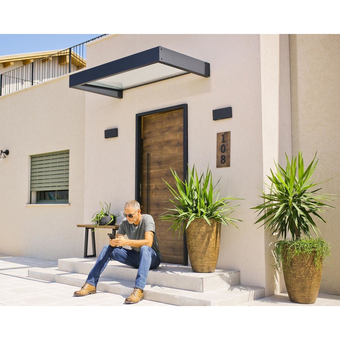 Canopia Sophia Door Canopy (Two Size & Glazing Option Available)