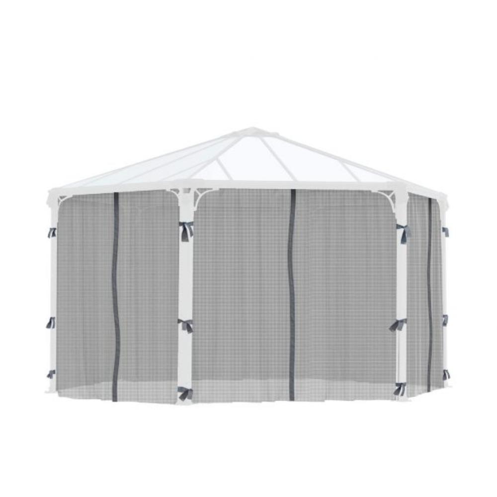 Canopia Roma / Monaco Hexagonal Gazebo Netting Set - Gazebo Accessories