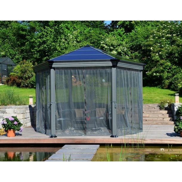Canopia Roma / Monaco Hexagonal Gazebo Netting Set - Gazebo Accessories
