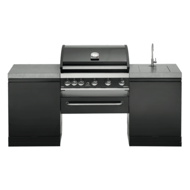 GrandPro 205 Outdoor Kitchen Maxim Grill 5B with Sink