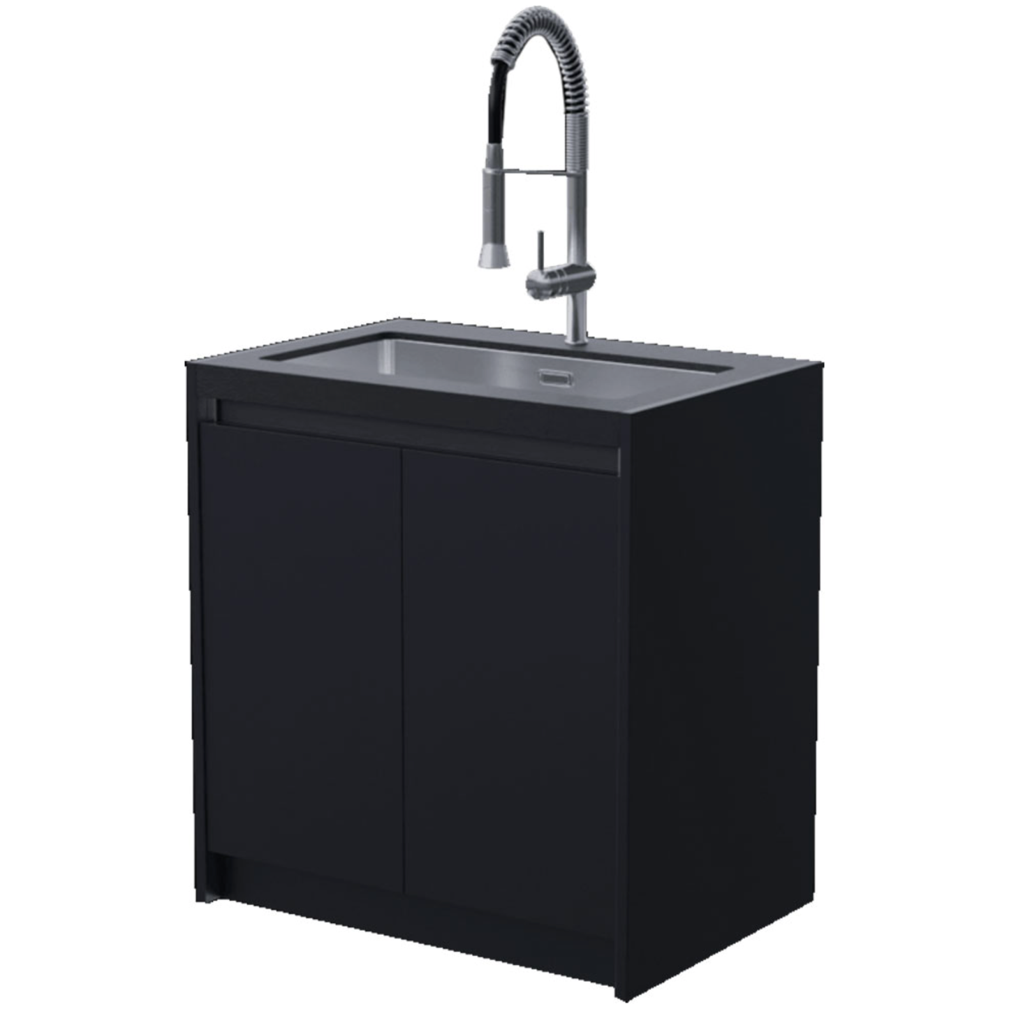 Whistler Fairford Black Outdoor Kitchen | 5M + Egg