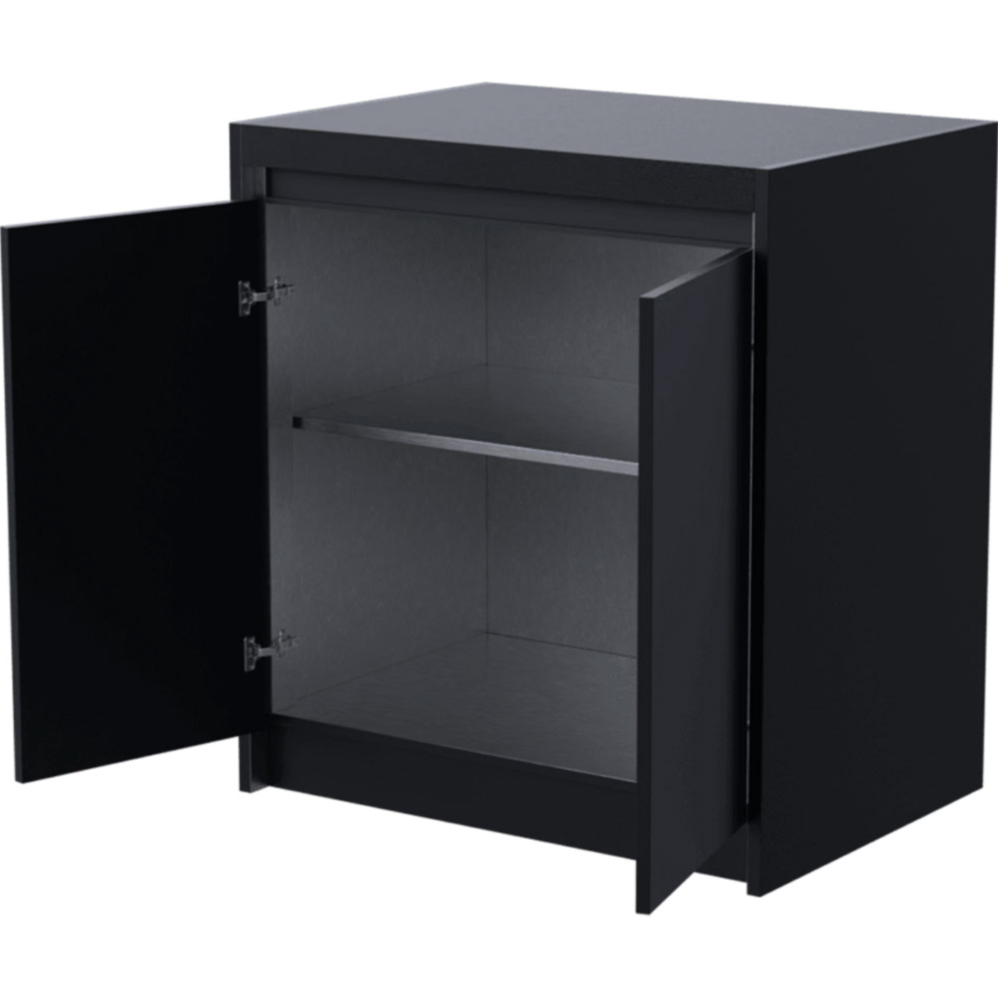 Whistler Fairford L-Shaped Black Outdoor Kitchen with Burford 5-Burner BBQ | 3.1m x 3.5m Egg