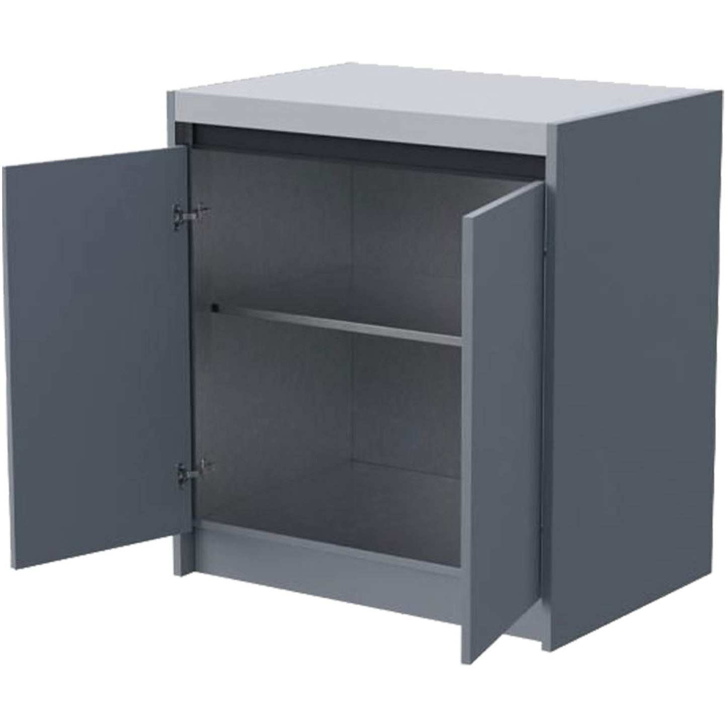 Whistler Fairford L-Shaped Grey Outdoor Kitchen | 2.3m x 4m