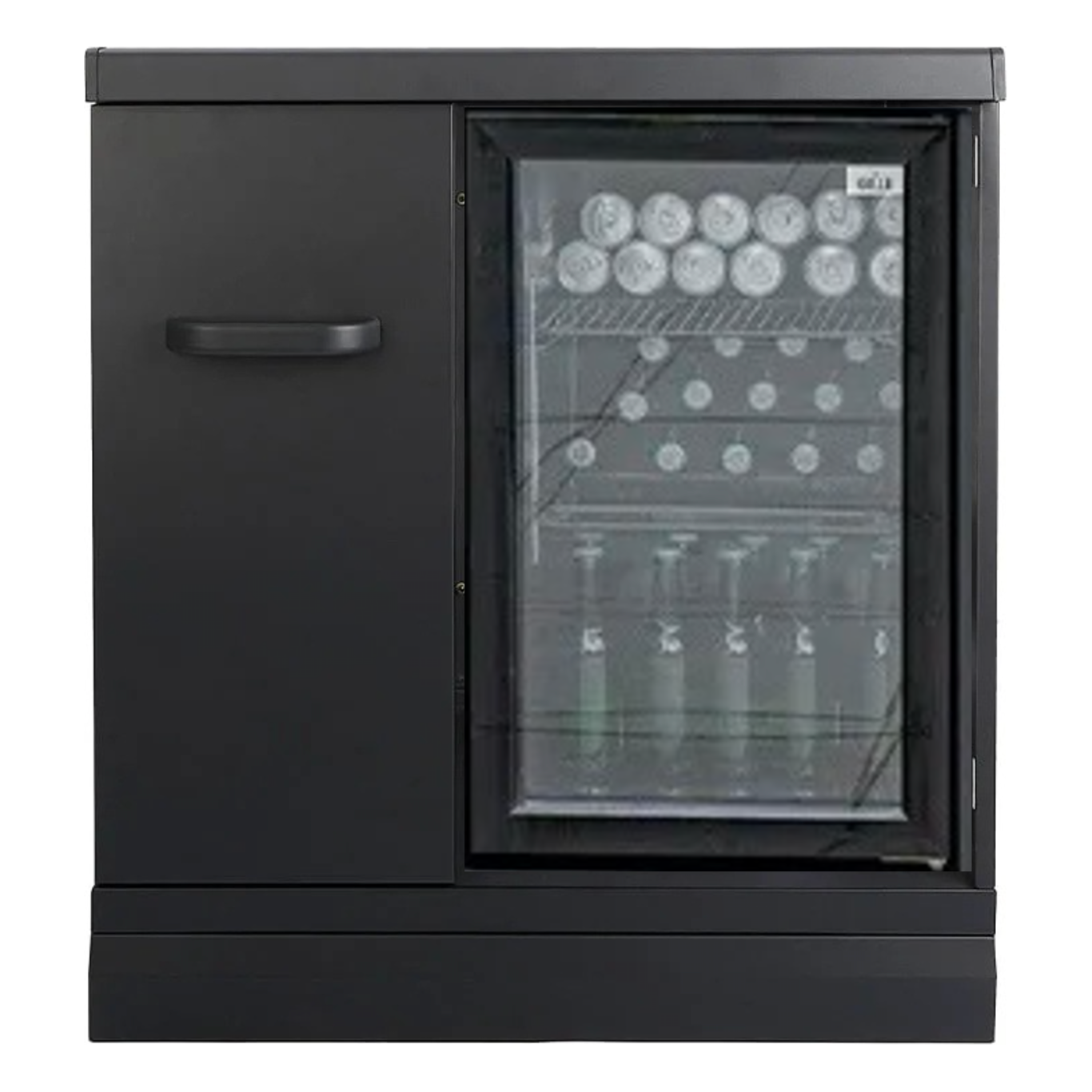 GRLLR Connect Outdoor Kitchen - Sink, Open Shelve and Fridge