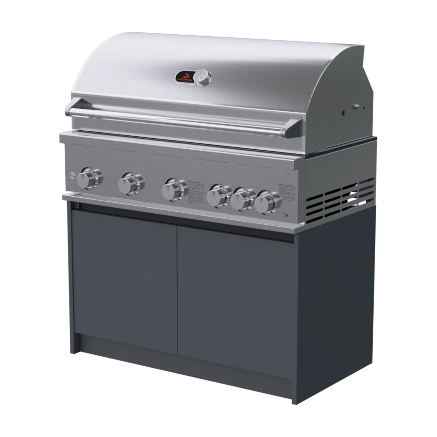 Whistler Fairford Outdoor Kitchen with Burford 5-Burner BBQ | 3.2m x 3m