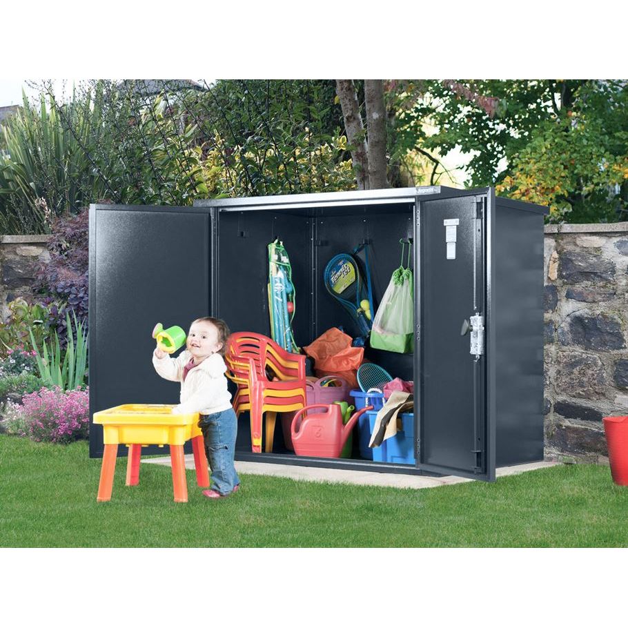 Asgard Metal Garden Shed 5’1” x 3’1” - The Secure Store