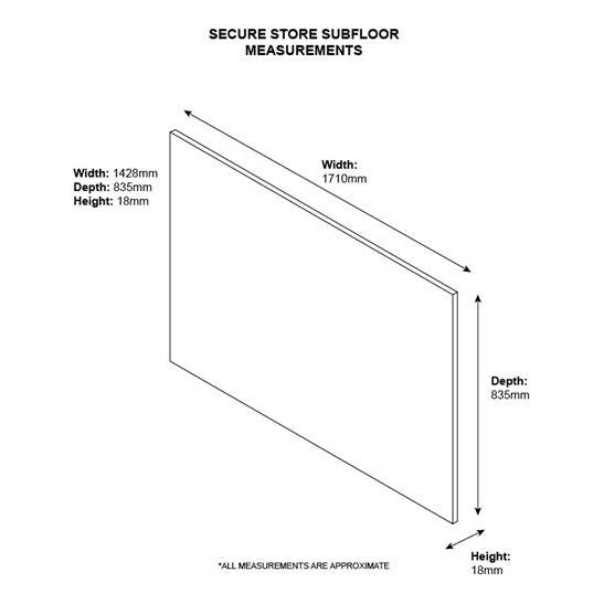 Asgard Protective Wooden Subfloor for The Secure Store