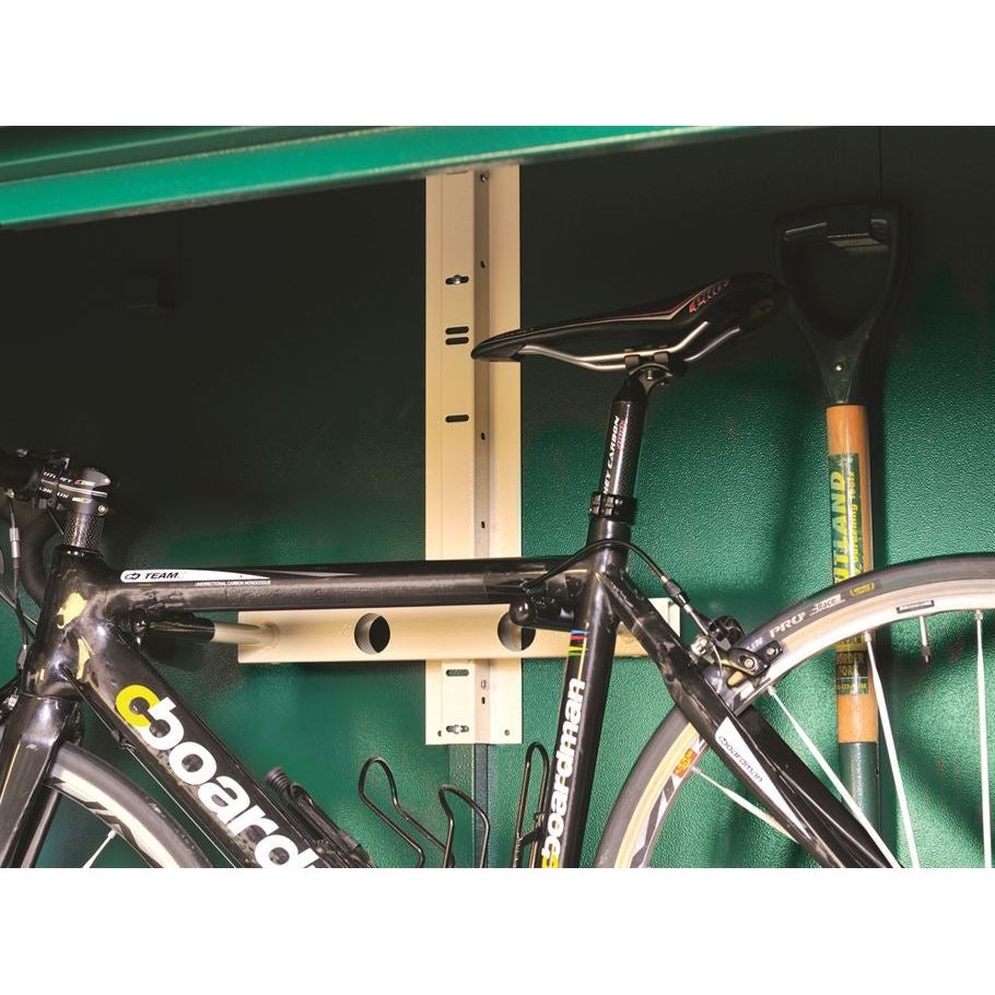 Asgard 7’ x 3’ Metal Garden & Bike Shed - The Trojan Plus