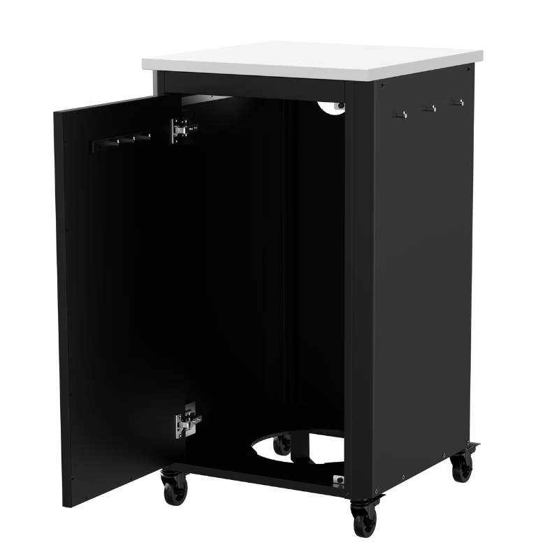 Cozze Outdoor Kitchen 60 โ Tall Pizza Oven Table with Storage