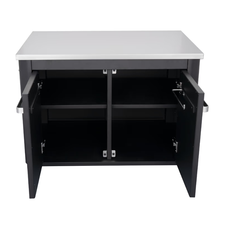 Cozze Outdoor Kitchen 90 Low β BBQ Table for Plancha or Combo Grill
