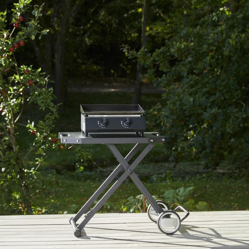 Cozze G-400 Gas Plancha β Compact Tabletop Grill for Outdoor Cooking