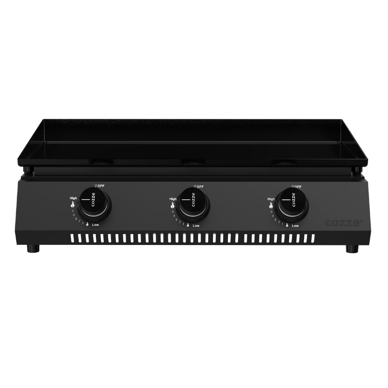 Cozze G-700 Gas Plancha Grill β Compact Outdoor Tabletop BBQ