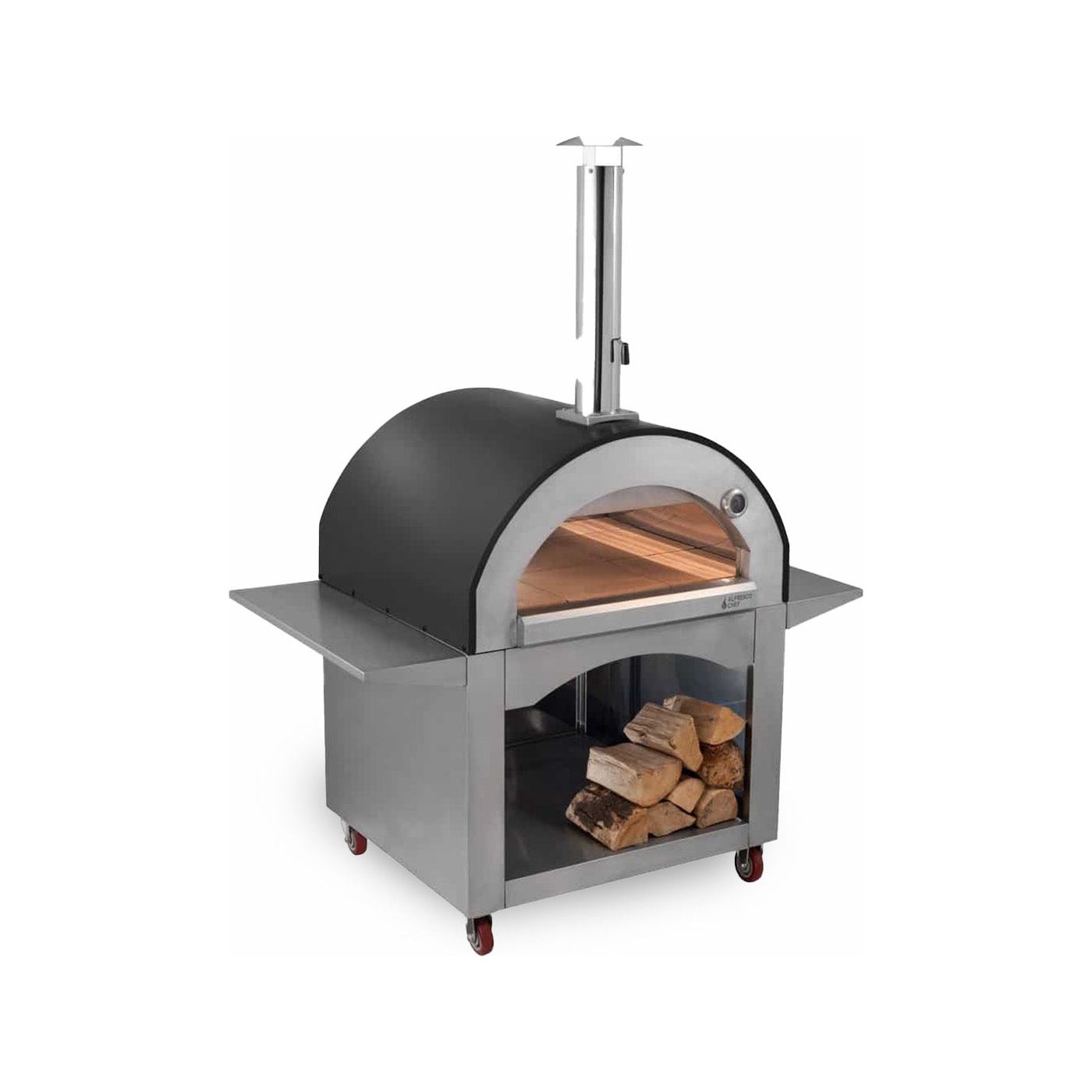 ALFRESCO CHEF Granulés De Bois Cerise 9 Kg – 100% Bois Dur Européen, Sans Liant – Pour Four à Pizza, Fumoir, Barbecue