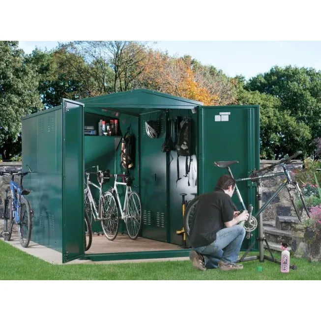 Asgard (Centurion) Bike Storage 5x11 (7 bikes) - Police Approved