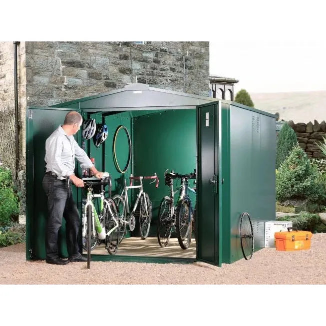 Asgard Cycle Storage (Gladiator) 8 bikes (7x9) - Police Preferred Specification