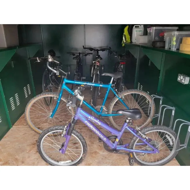 Asgard Cycle Storage (Gladiator) 12 bikes (7x14) - Police Preferred Specification