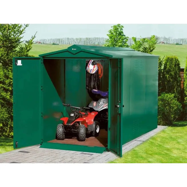 Asgard (Centurion) Quad Bike & ATV Storage Garage (5x11) - Police Preferred Specification