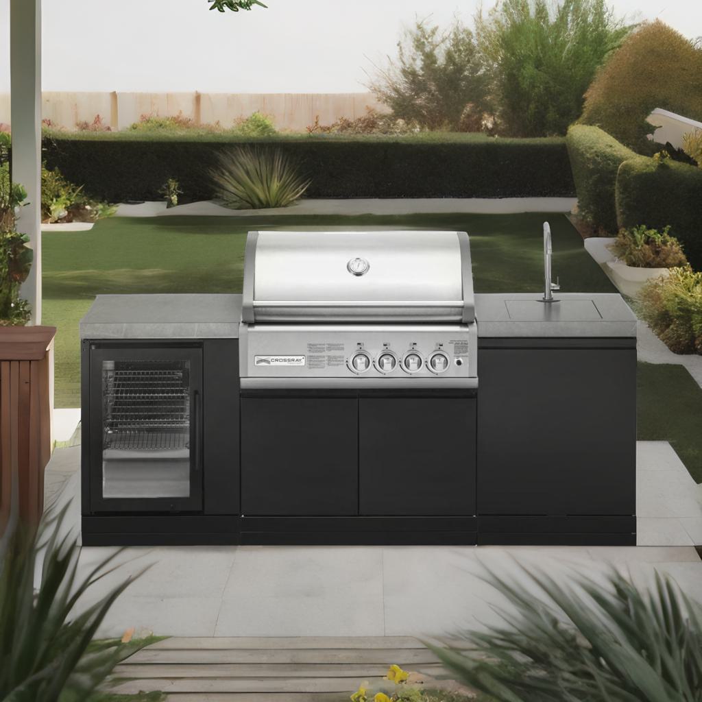 GrandPro 215 Crossray Grill 4B Outdoor Kitchen