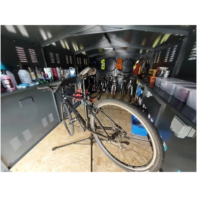 Asgard Cycle Storage (Gladiator) 14 bikes (7 x 18) - Police Preferred Specification