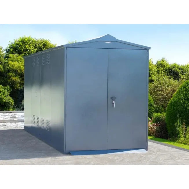 Asgard (Centurion) Bike Storage 5x14 (8 bikes) - Police Approved